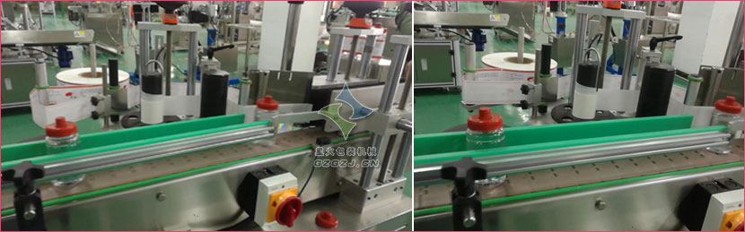 化工涂料自動貼標(biāo)機(jī)